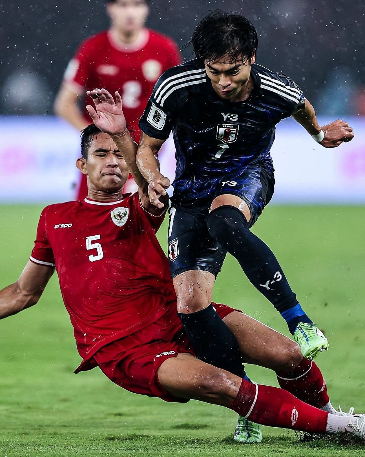 Laga Indonesia vs Jepang di GBK, Jakarta, Jumat (15/11/2024). Foto: Timnas Indonesia 