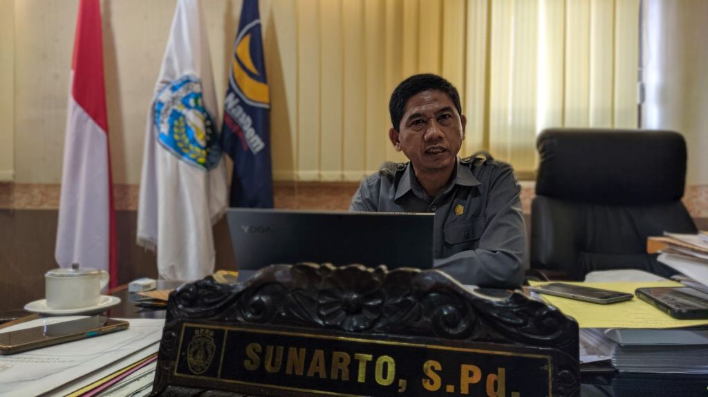 Ketua DPRD Ponorogo Sunarto.