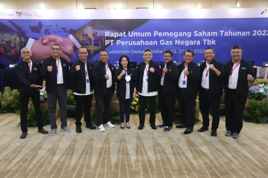 PT PGN Tbk selaku Subholding Gas Pertamina menggelar Rapat Umum Pemegang Saham Tahunan (RUPST) 