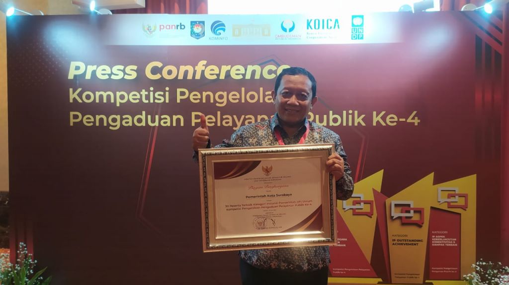 Platform 'WargaKu' Milik Pemkot Surabaya Kembali Raih Penghargaan, Kini dari Kemenpan