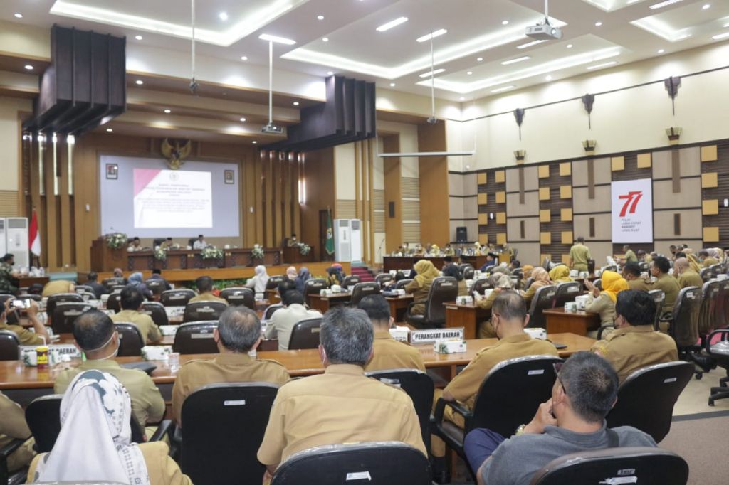 Rapat Paripurna DPRD Kabupaten Malang. 