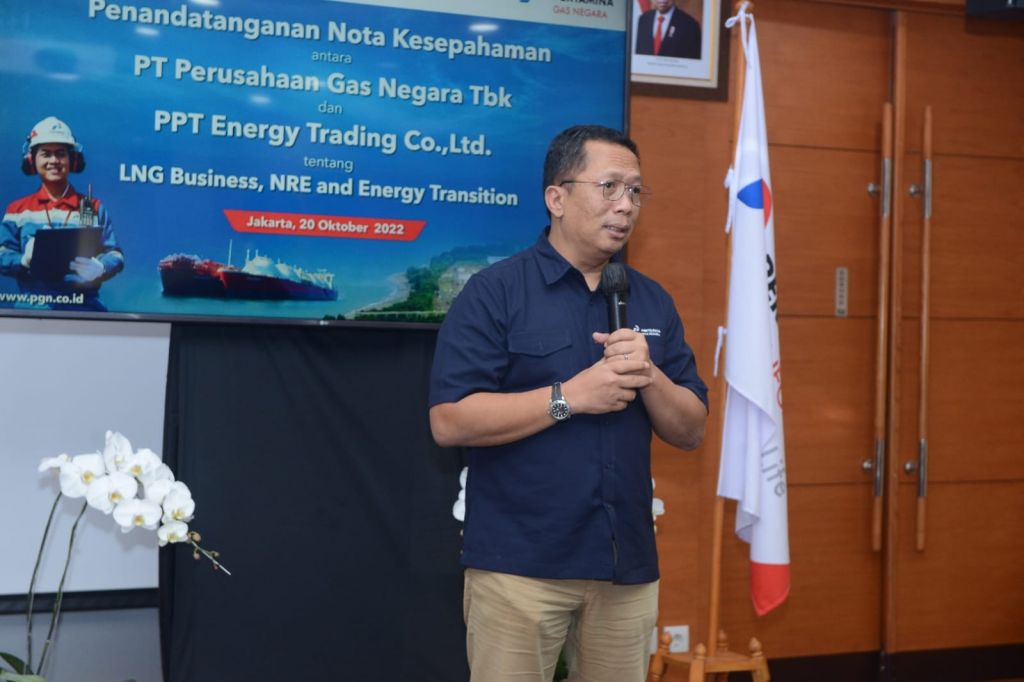M. Haryo Yunianto, CEO Subholding Gas Pertamina PT PGN Tbk