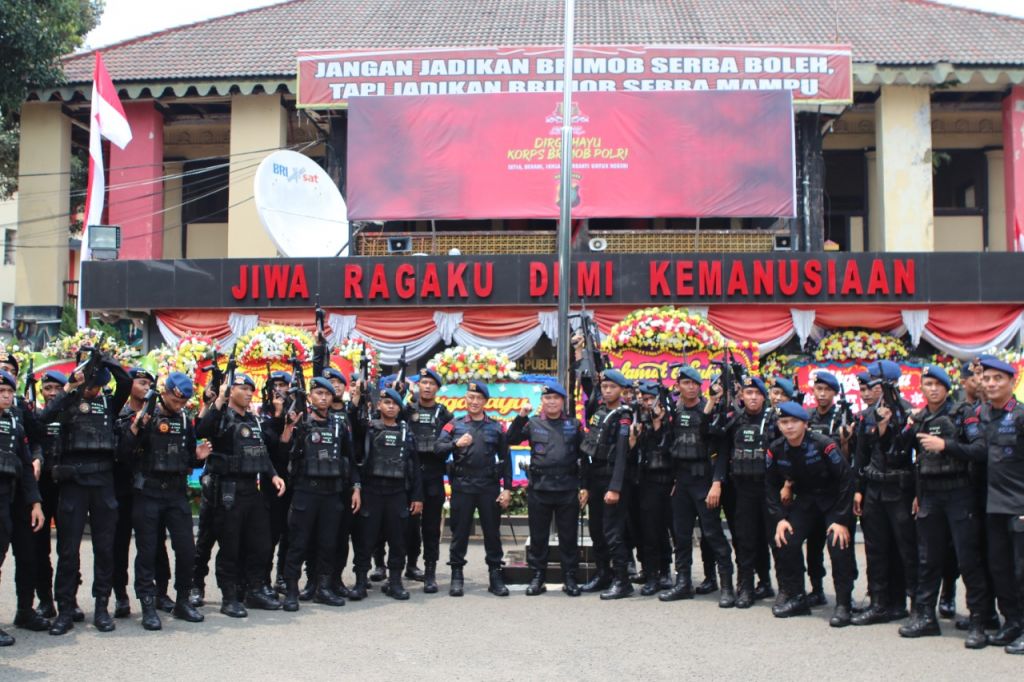 Kapolda Metro Jaya Hadir Dalam Peringatan HUT ke-77 Korps Brimob Polri