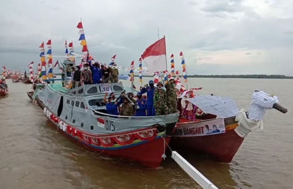 Festival Kapal Nelayan Hias Ketiga Sungsang Kembali Digelar