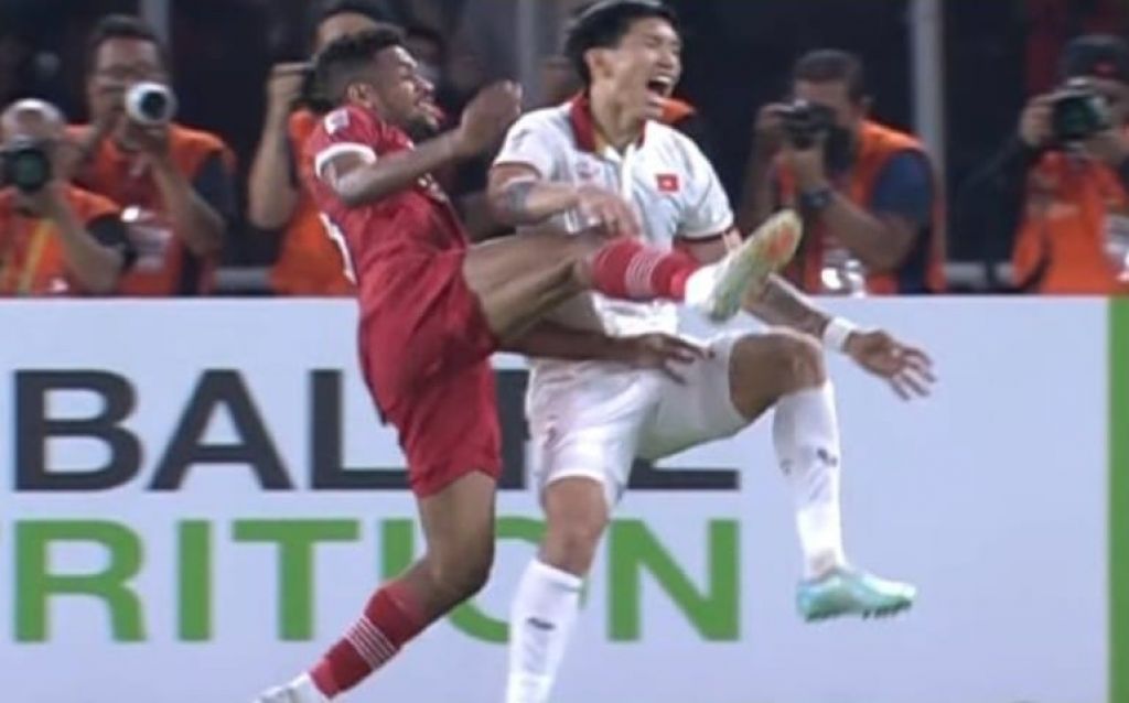 Indonesia vs Vietnam Berakhir dengan Skor Kacamata