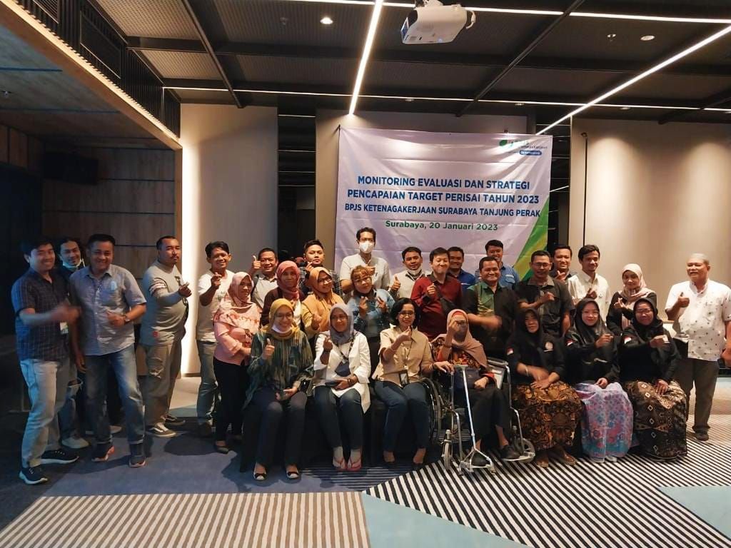 BPJS Ketenagakerjaan Surabaya Tanjung Perak Dorong Kinerja Perisai Lebih Maksimal
