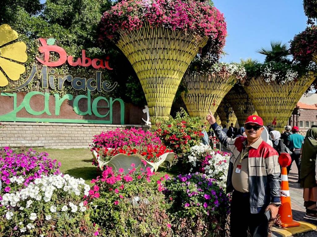 Dubai Miracle Garden dapat diterapkan di Ngrowo Bening Edu Park.