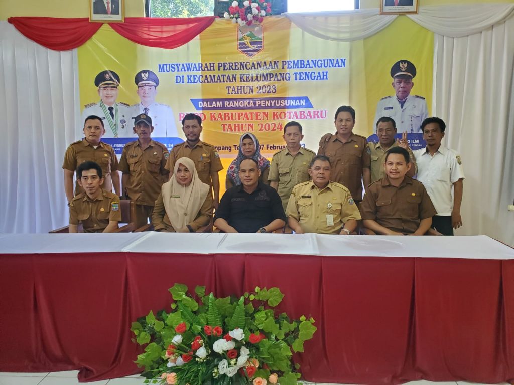 Musrenbang di Kecamatan Kelumpang Tengah, Dihadiri Ketua DPRD Kotabaru
