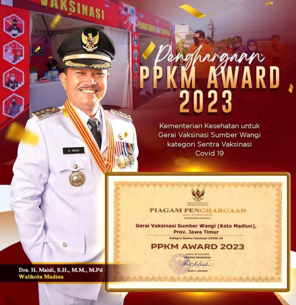 Selamat, Kota Madiun Raih PPKM Award 2023