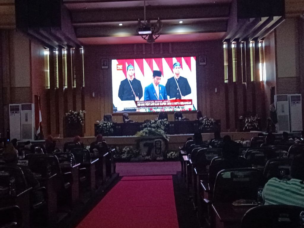 Suasana Rapat DPRD Kabupaten Malang. 