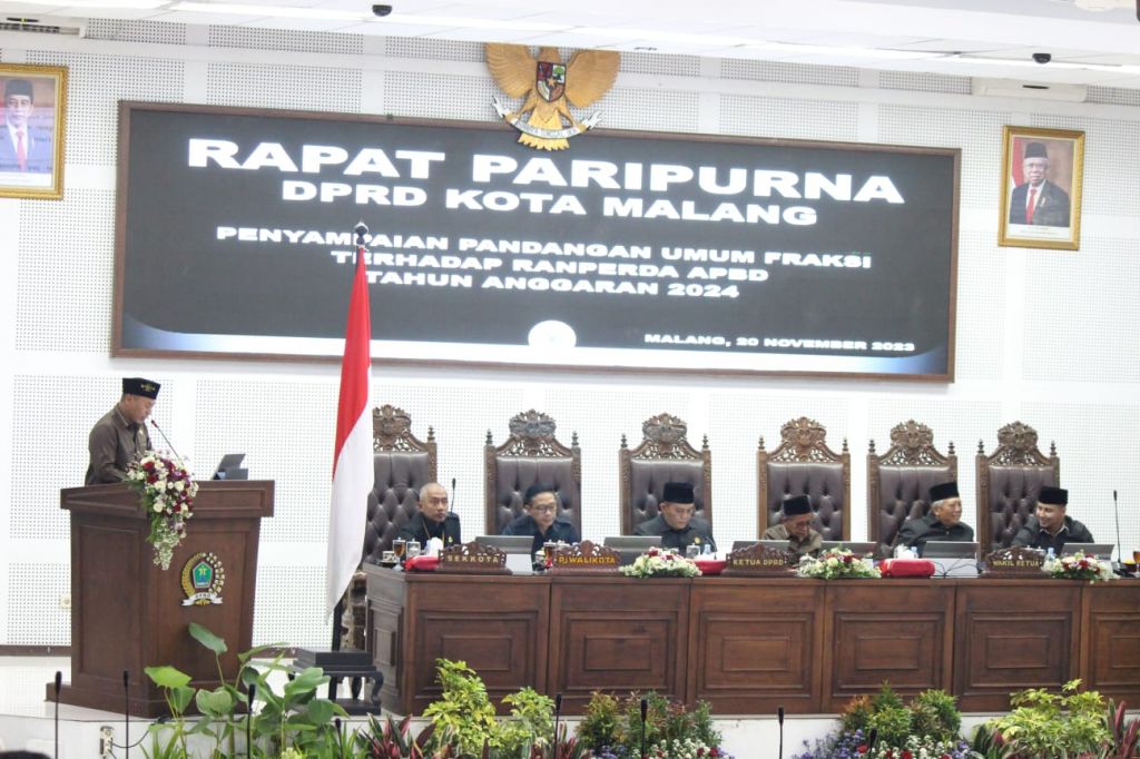 Fraksi DPRD Ramai-Ramai Sorot Menurunnya Target Pendapatan Kota Malang 2024