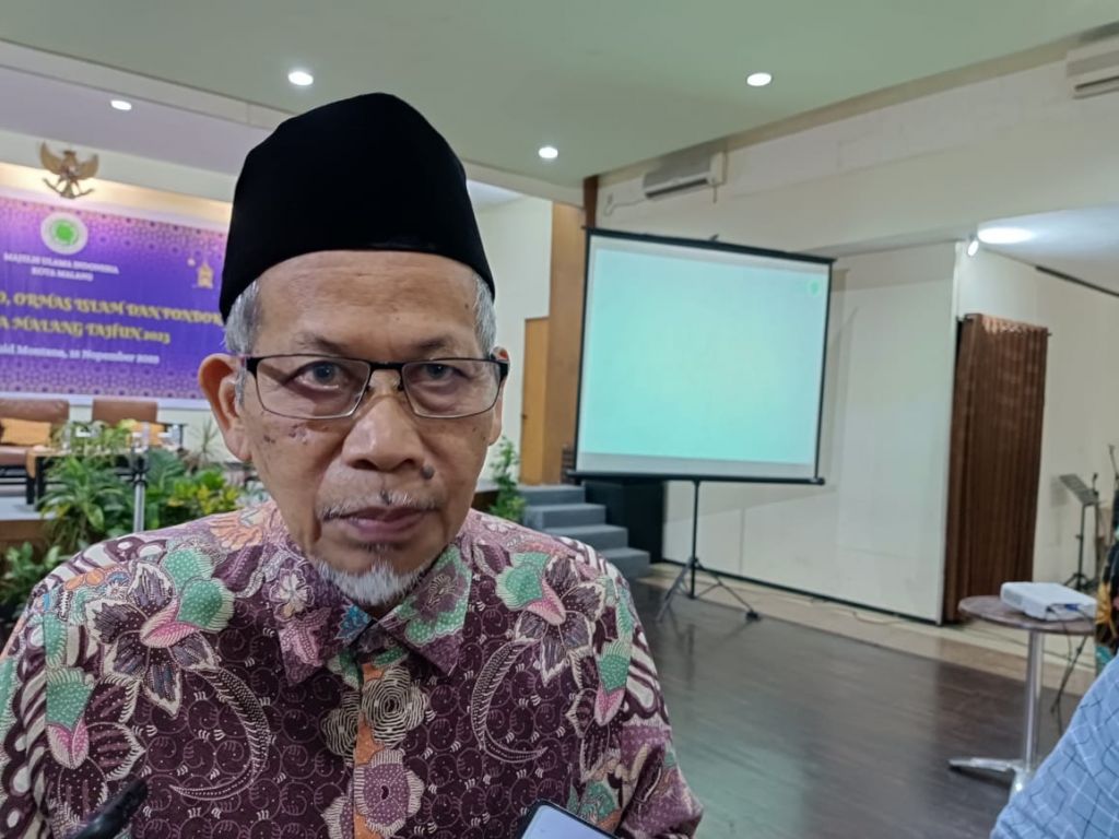  Ketua MUI Kota Malang, yang membidangi komisi ukhuwah, H. Ahmad Taufik. (Foto: Muhammad/realita)