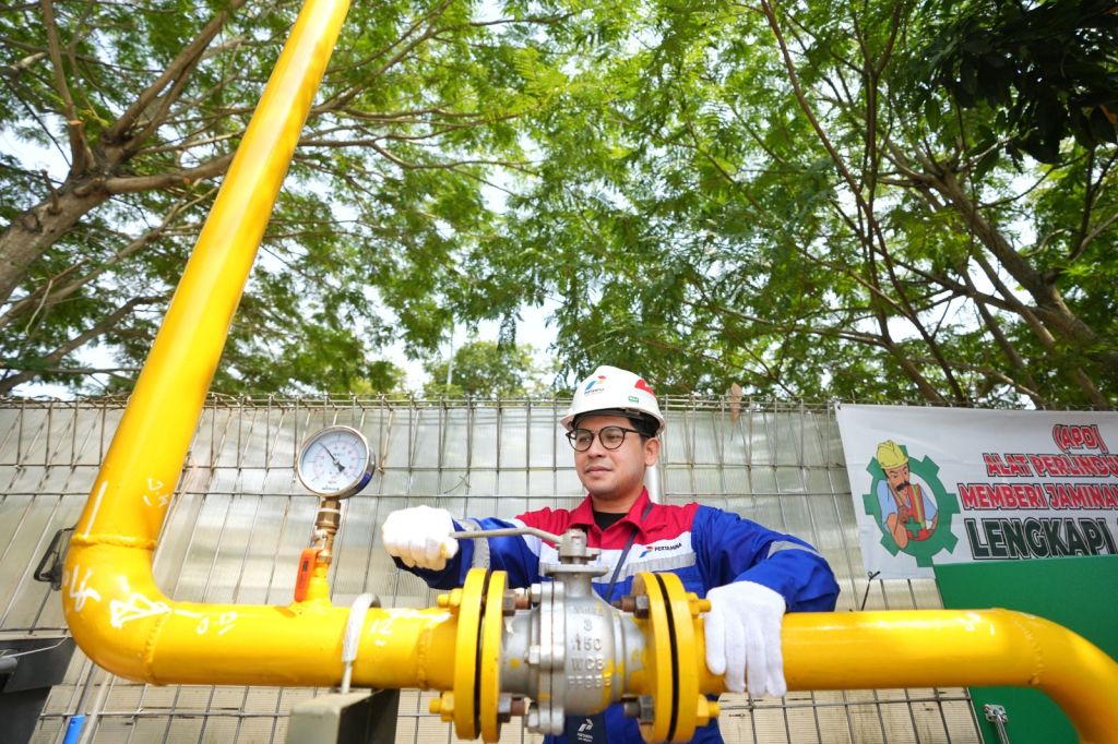 PGN Suplai 8000 MMBTU/bulan Gas Bumi Ke Mayora Indah