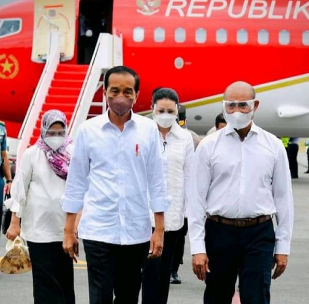 Jokowi Resmikan Sejumlah Fasilitas infrastruktur di Labuan Bajo Manggarai Barat NTT