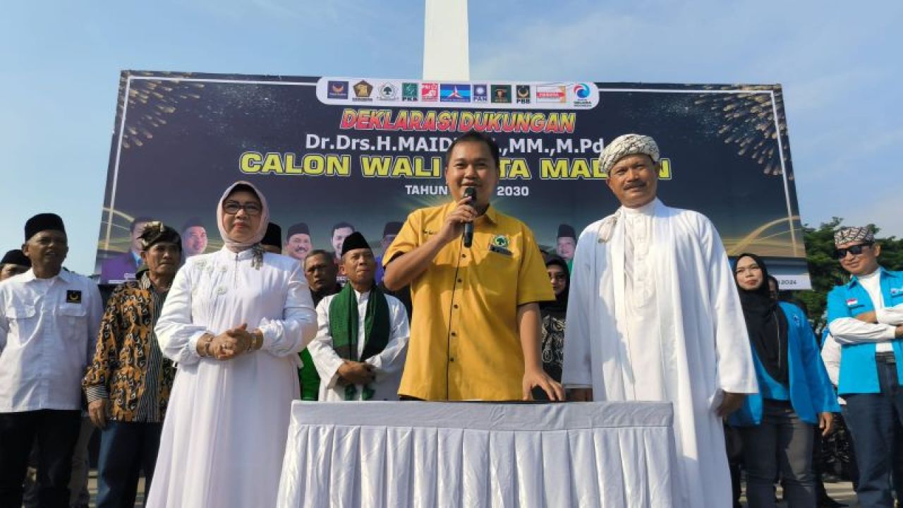 Golkar bersama 10 parpol lainnya sempat ikut dalam deklarasi dukungan untuk Maidi maju Pilkada 2024.