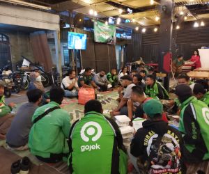 BPJS Ketenagakerjaan Sosialisasikan Program di Kopdar Gojek Surabaya