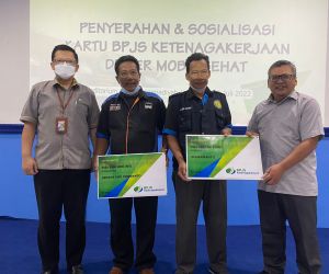 RS Muhammadiyah Lamongan Bantu Perlindungan Jamsostek Mitra Driver Ambulance