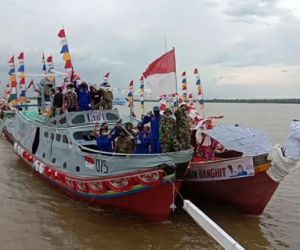 Festival Kapal Nelayan Hias Ketiga Sungsang Kembali Digelar