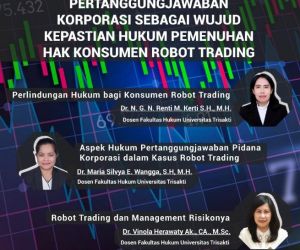 Gandeng YLPK Jatim, FH Universitas Trisakti Beri Penyuluhan Hukum Robot Trading