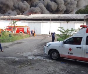 Gudang Shopee di Tangerang Ludes Dilalap Api, Penyebab Masih Misterius