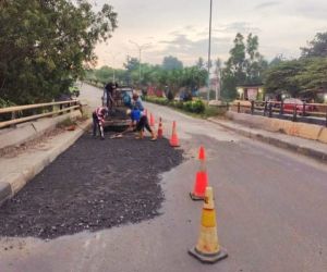 Demi kenyamanan Arus Mudik, Jalan Lingkar Selatan Diperbaiki