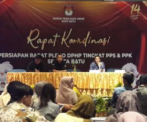 KPU Kota Batu Kumpulkan Anggota PPS dan PPK Untuk Persiapan Pleno DPHP