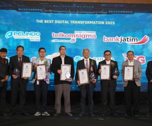 Transformasi Digital Masiv, Bank Jatim Borong 3 Penghargaan Sekaligus