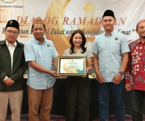 Kupas Tentang Literasi Zakat, PWI Sidoarjo Kolaborasi dengan Baznas Gelar Dialog Ramadhan