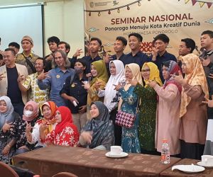 Gelar Seminar Nasional Kota Kreatif, UCCN Dukung Ponorogo Jadi Jejaringnya