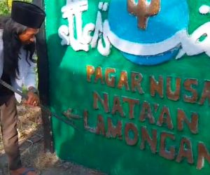Taat Negara dan Para Kyai, Pagar Nusa di Lamongan Bongkar Tugu Persilatannya