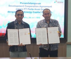 Perta Arun Gas Teken Development Cooperation Agreement dengan Aslan Energy Capital