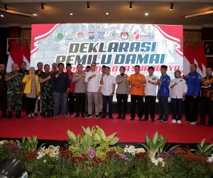Antisipasi Gangguan Kamtibmas, Pemkot Surabaya bersama Forkopimda Deklarasi Damai
