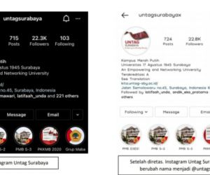 Hati-Hati, Akun Instagram Milik Untag Surabaya Diretas