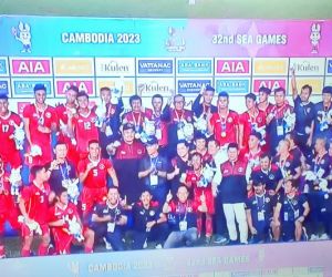 Bantai Thailand 5-2, Timnas Indonesia Raih Emas setelah 32 Tahun