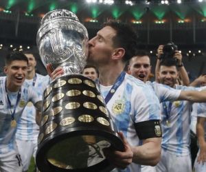 Messi Akhirnya Juara bersama Argentina
