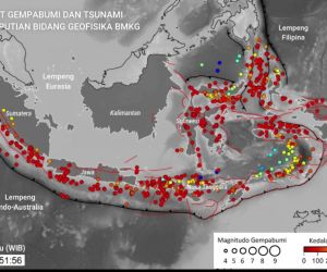 Selama April 2021 Saja, Indonesia Diguncang Gempa 807 Kali