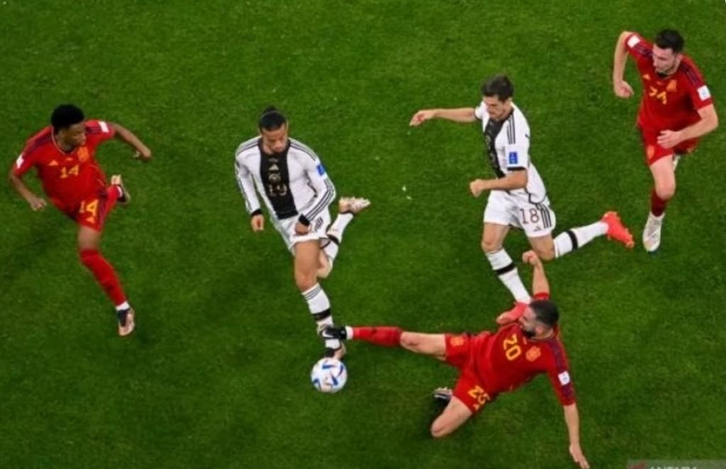 Spanyol vs Jerman Imbang 1-1