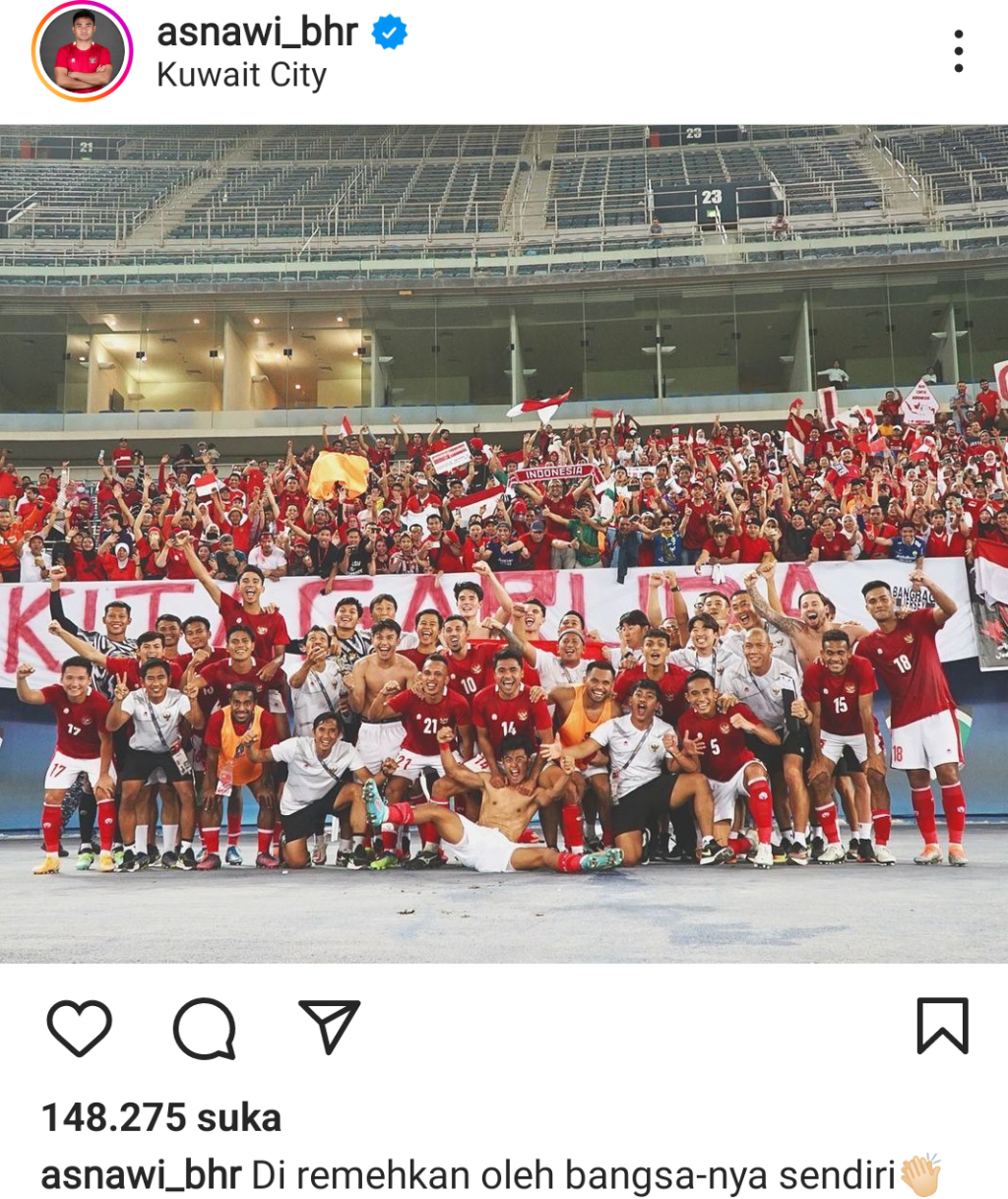 Indonesia Lolos Piala Asia 2023, Asnawi: Diremehkan Bangsa Sendiri