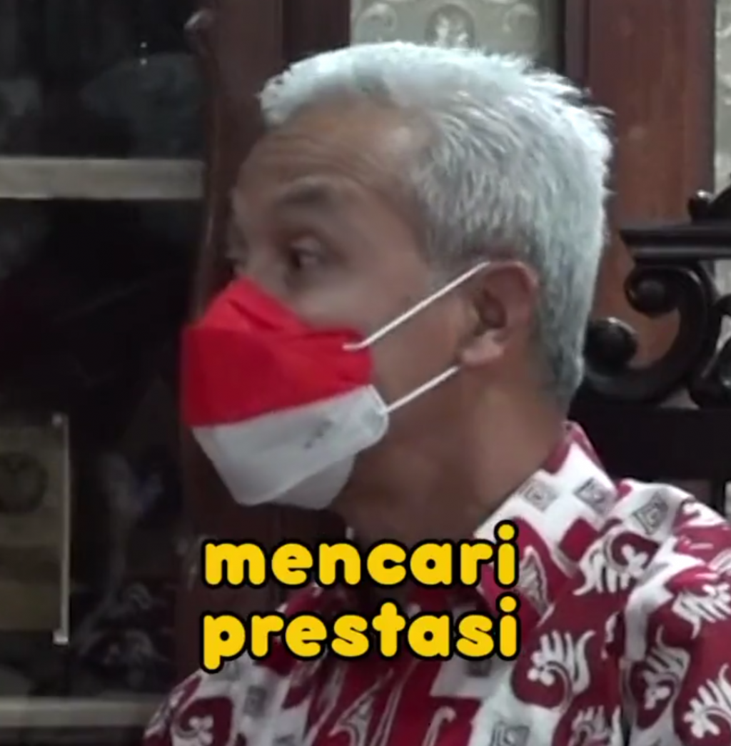 Ganjar Pranowo Akui Tak Punya Prestasi