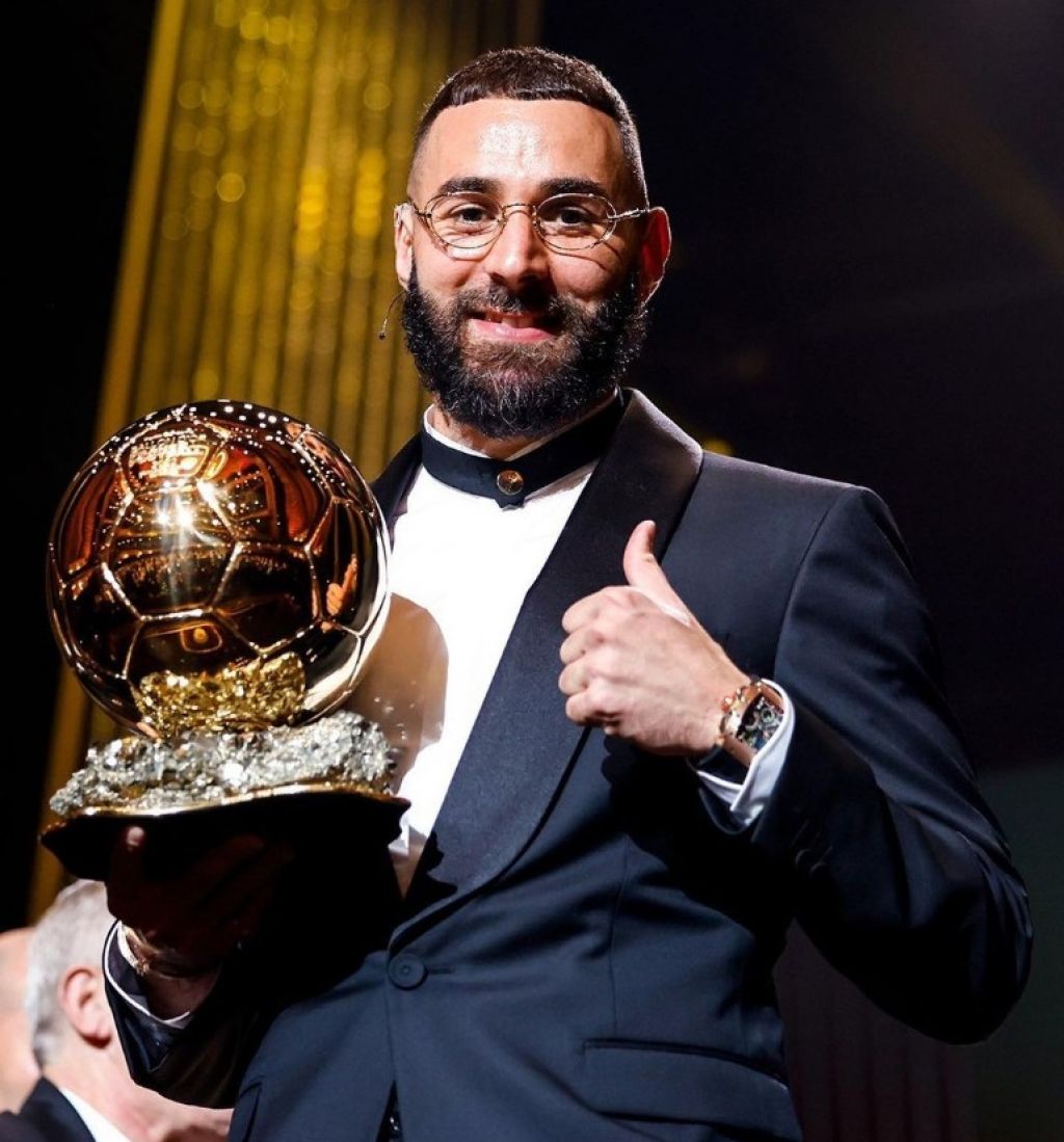 Karim Benzema Raih Ballon DOr 2022