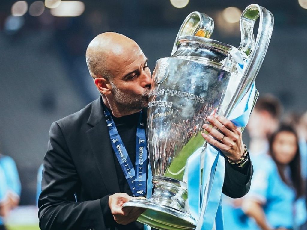 Sejarah Guardiola Jadi Pelatih Pertama Yang Raih Trebel Winners Dari 2 Klub Berbeda 4155