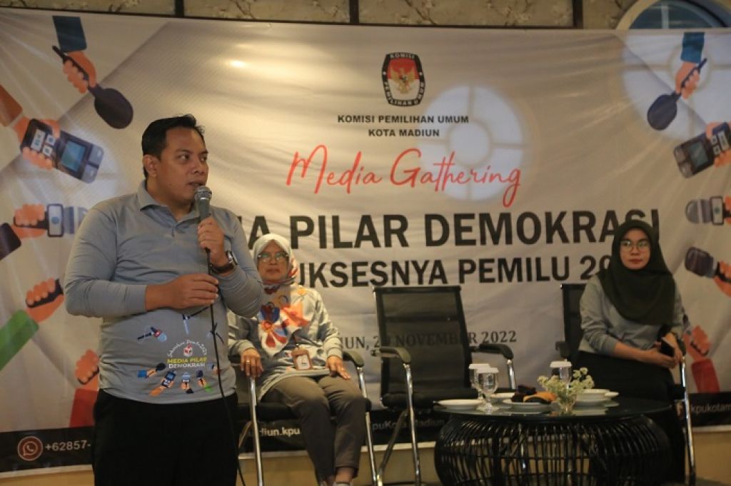 KPU Kota Madiun Ajak Media Turut Sukseskan Pemilu 2024