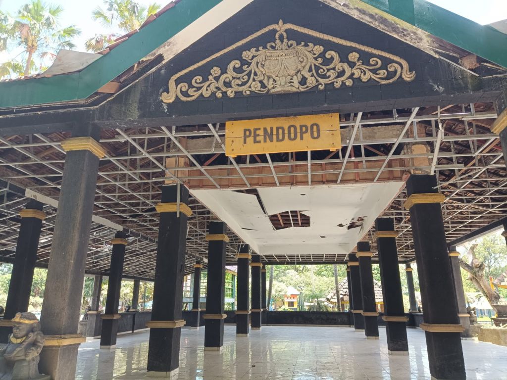 Pendopo di area Wisata Wendit. (Foto: Muhammad/Realita.co) 